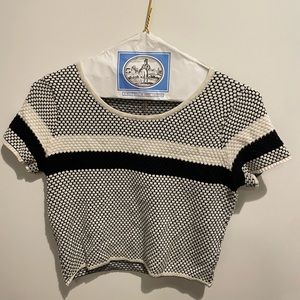 Short sleeve sweater from boutique